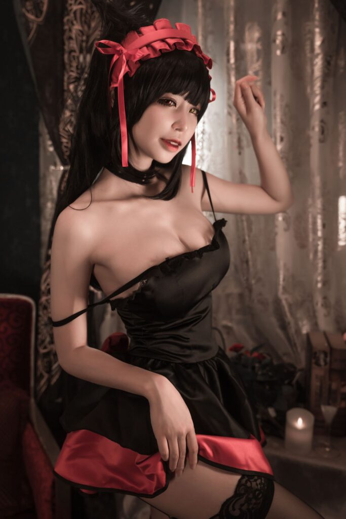 爱老师_PhD No.016 狂三 猫咪内衣(9P)-图友