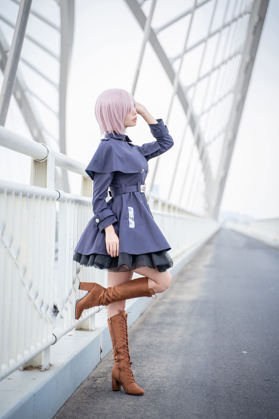 玛修 - 爱老师_PhD cosplay 第3张