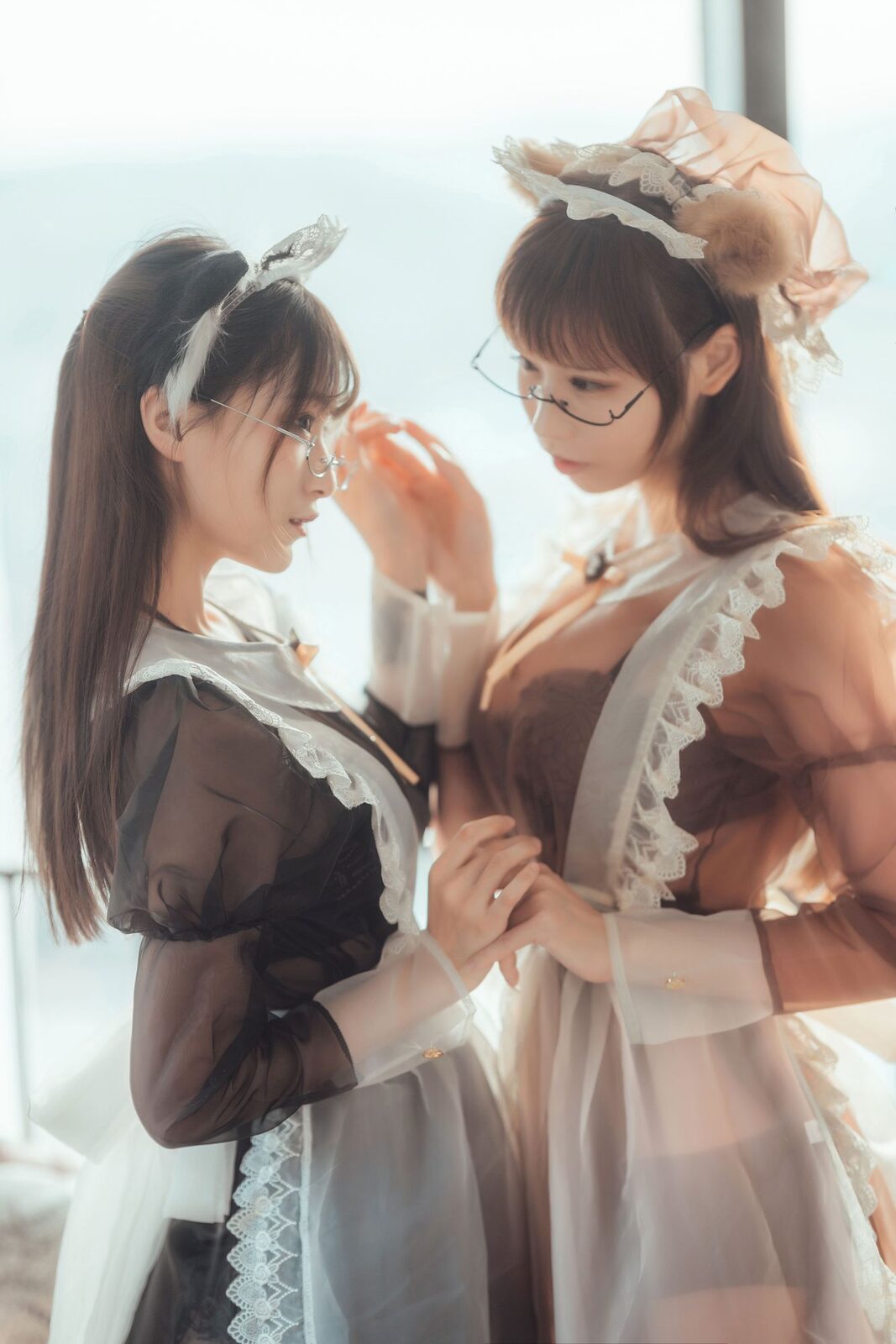 透明女仆(爱老师+奶文+铁板烧鬼舞) - 爱老师_PhD cosplay 第3张