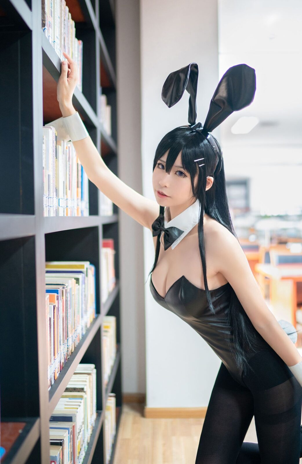 兔女郎学姐 - 爱老师_PhD cosplay 第1张