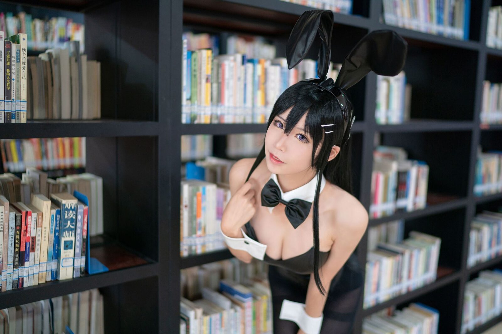 兔女郎学姐 - 爱老师_PhD cosplay 第2张