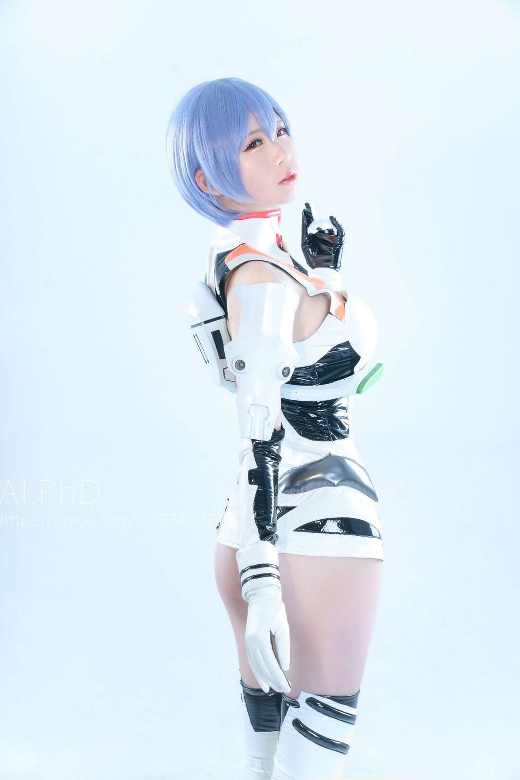 新世纪福音战士 绫波丽 - 爱老师_PhD cosplay 第2张