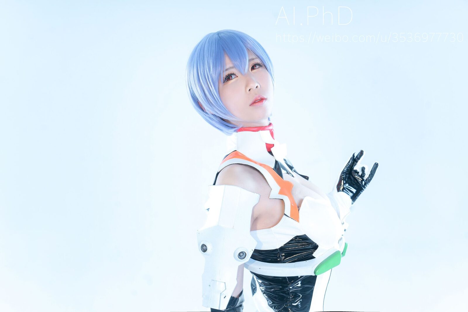 新世纪福音战士 绫波丽 - 爱老师_PhD cosplay 第3张