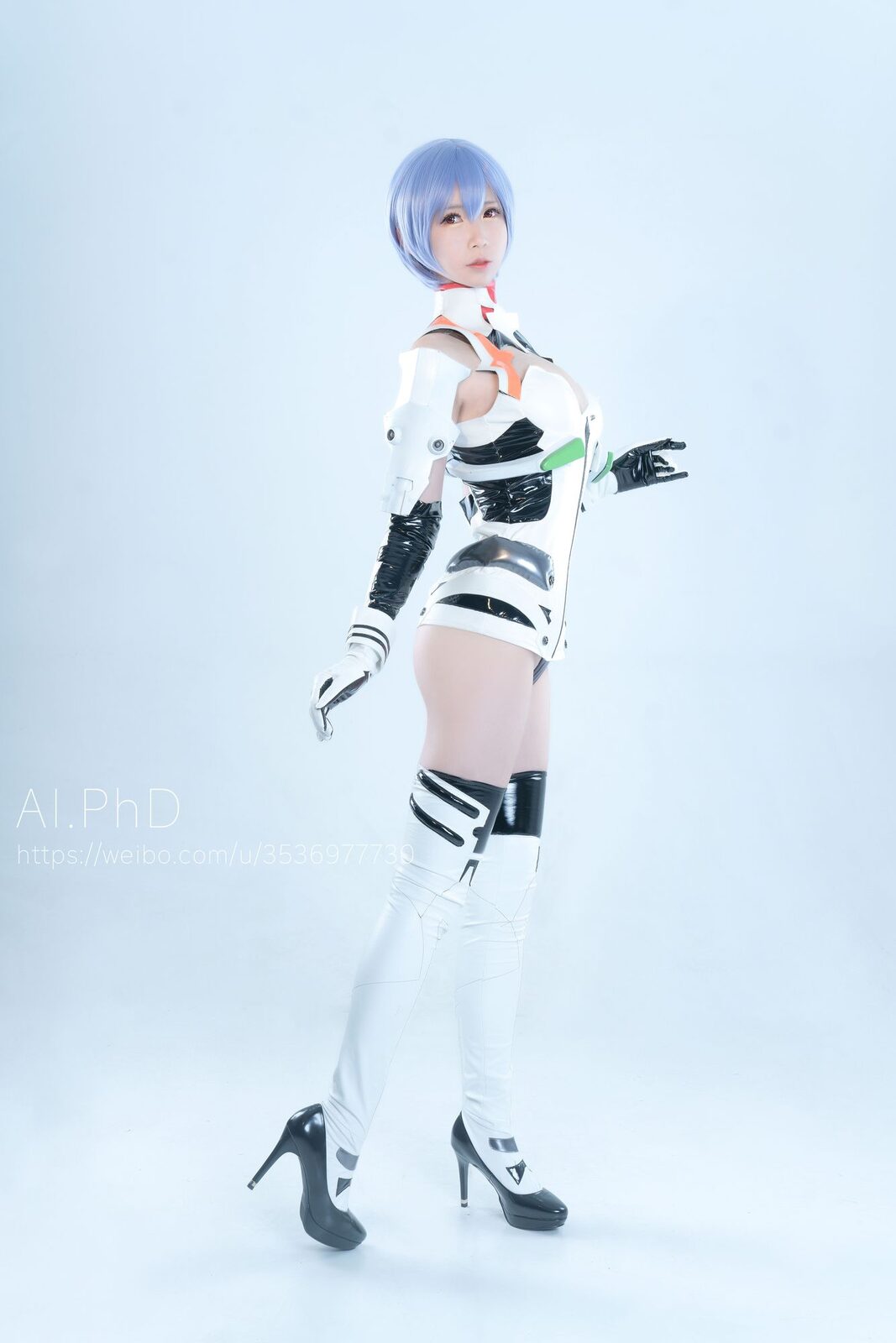 新世纪福音战士 绫波丽 - 爱老师_PhD cosplay 第4张