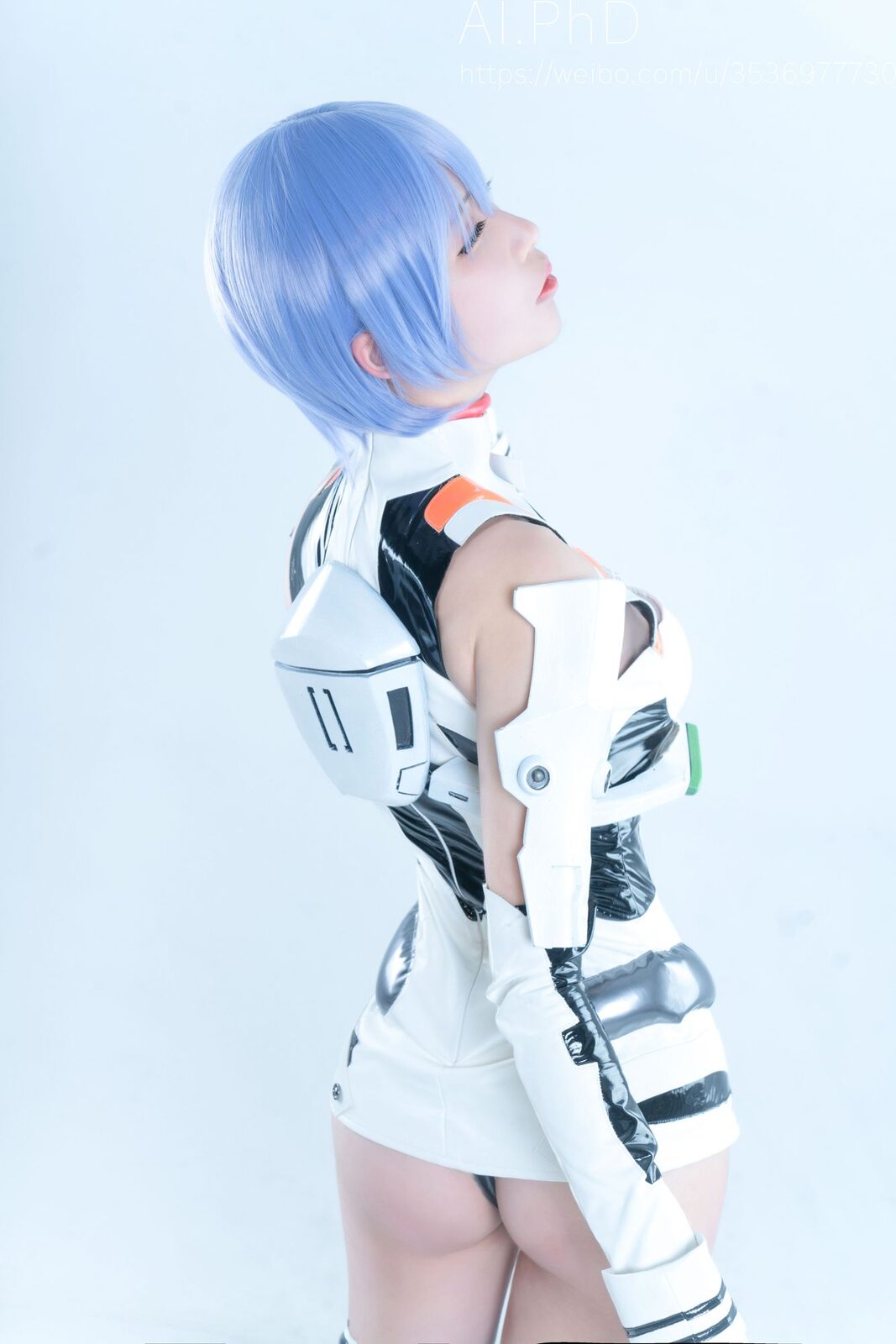 新世纪福音战士 绫波丽 - 爱老师_PhD cosplay 第5张