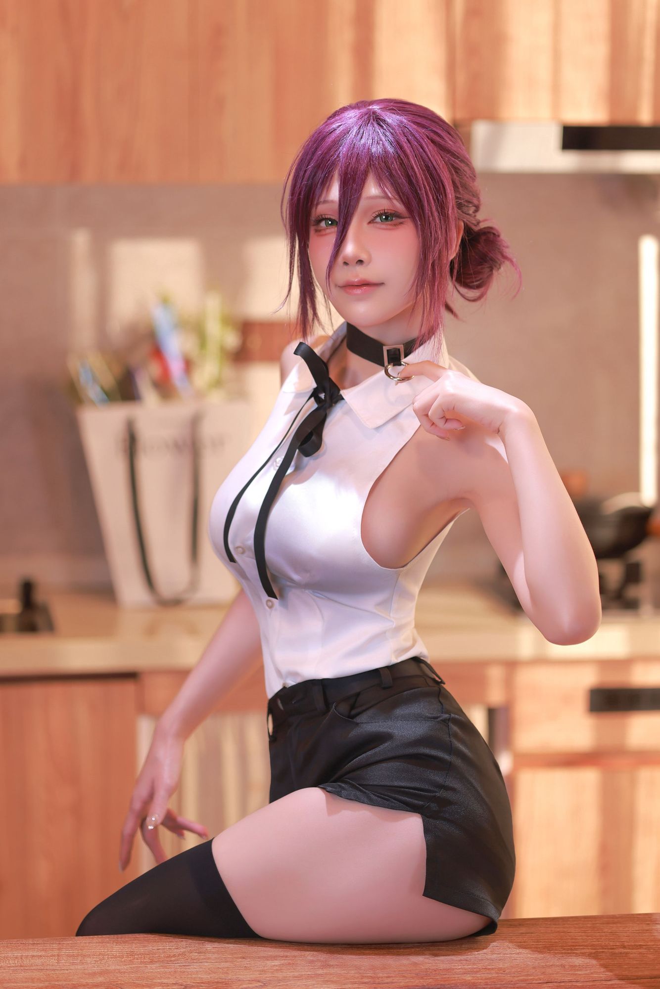 图片[3]-水淼aqua No.202 [Patreon] 链锯人 蕾塞Reze（60P） - 图友-图友