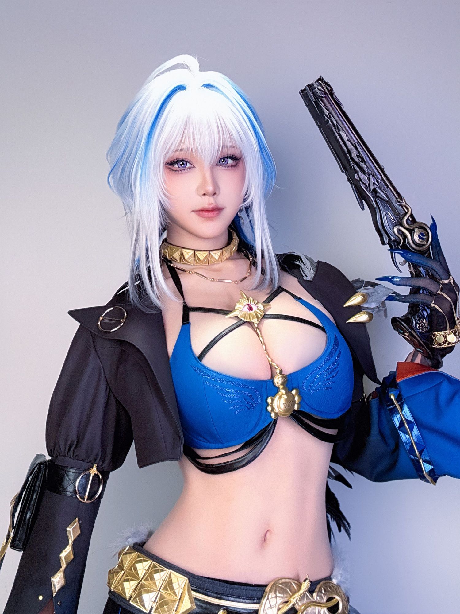 水淼aqua No.203 [Patreon] 鸣潮 嘉贝莉娜 自拍（29P） - 图友-图友