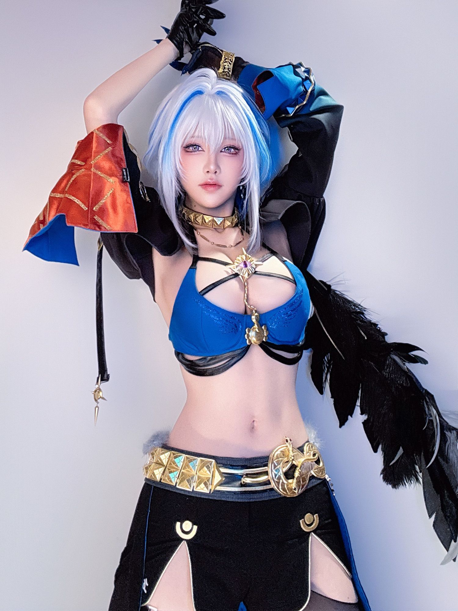 图片[5]-水淼aqua No.203 [Patreon] 鸣潮 嘉贝莉娜 自拍（29P） - 图友-图友