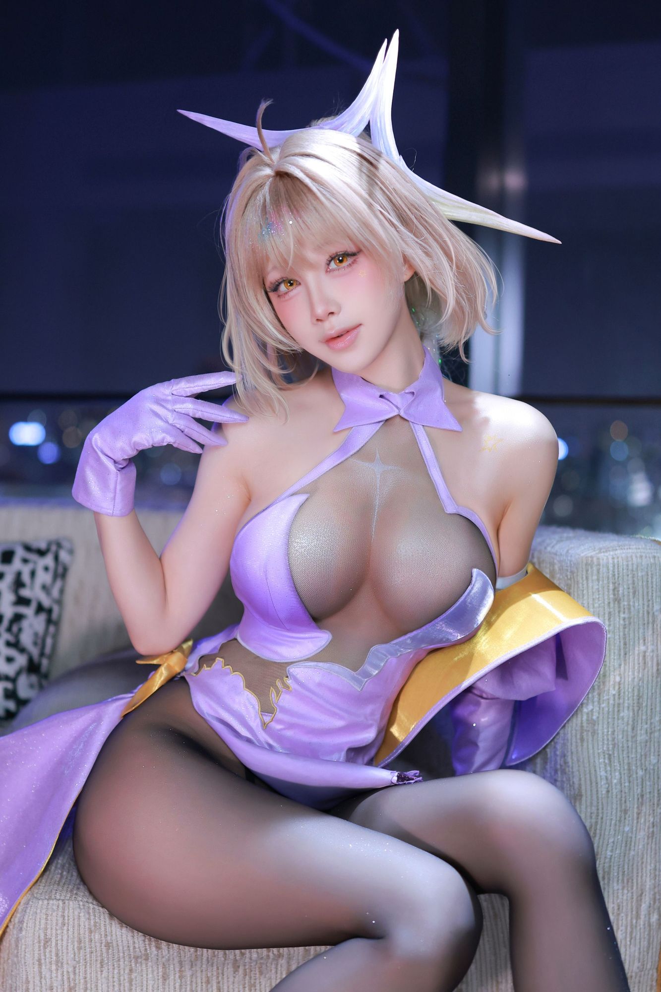 图片[3]-水淼aqua No.207 Nikke胜利女神 阿妮斯+自拍（75P） - 图友-图友