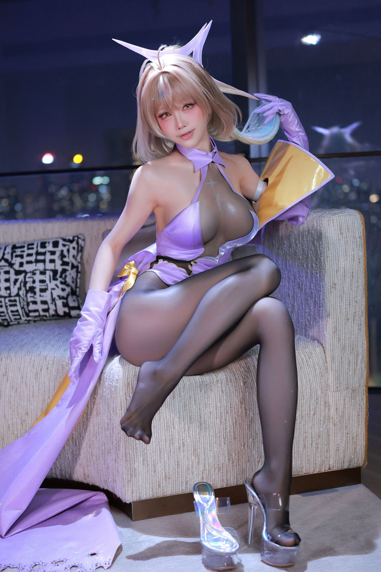 图片[5]-水淼aqua No.207 Nikke胜利女神 阿妮斯+自拍（75P） - 图友-图友