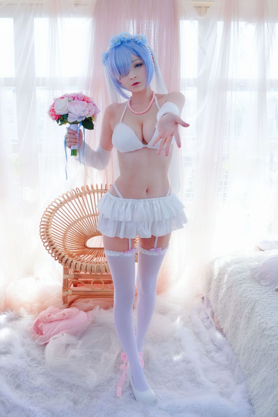 拉姆雷姆 - Azami cosplay 第3张