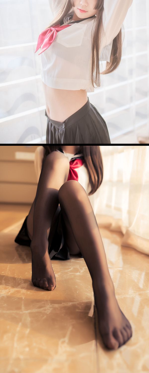 图片[3]-白金Saki No.003 黑丝水手服（37P） - 图友-图友
