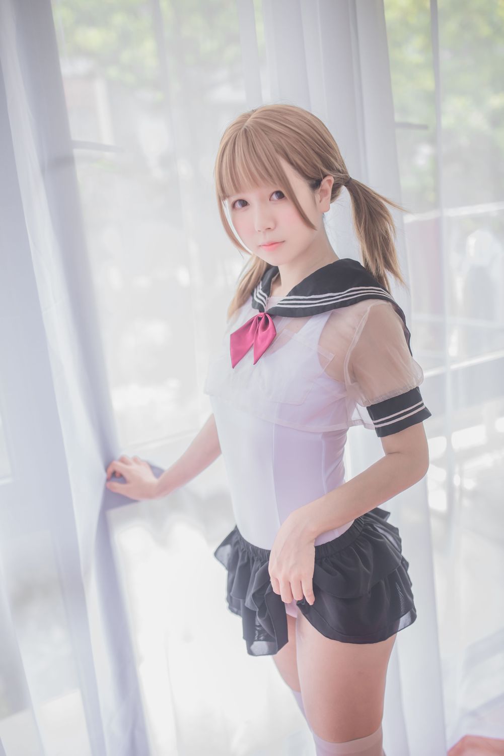 图片[3]-白金Saki No.007 学生制服（17P） - 图友-图友