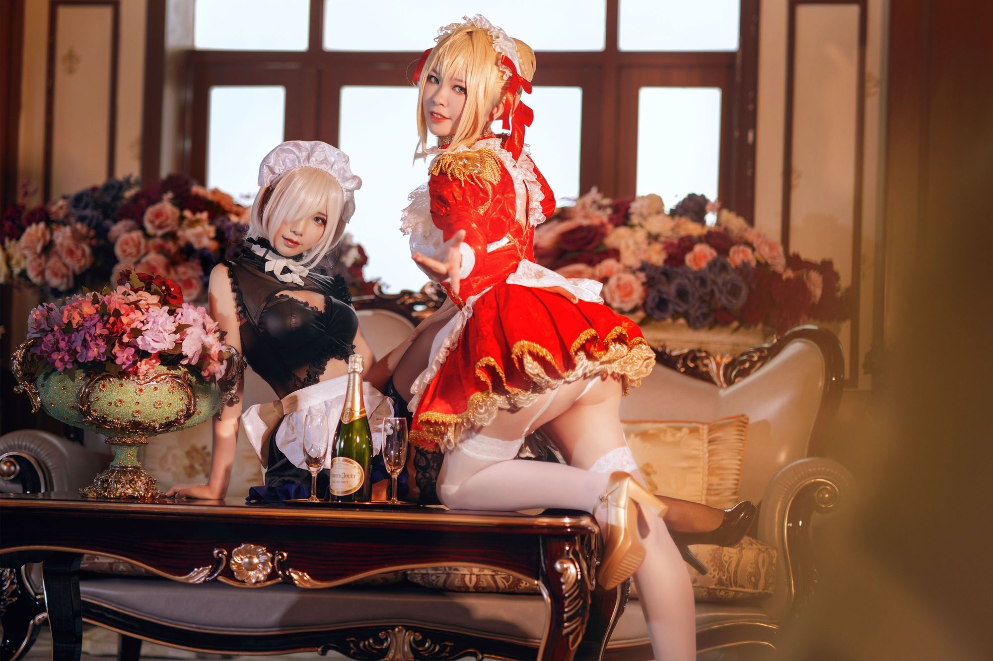 BANBANKO半半子 No.002 Claudius x Kyrielight Maid – 半半子X面饼仙儿（22P） - 图友-图友