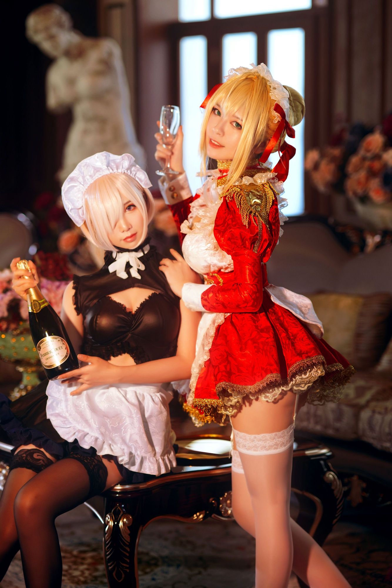 图片[2]-BANBANKO半半子 No.002 Claudius x Kyrielight Maid – 半半子X面饼仙儿（22P） - 图友-图友