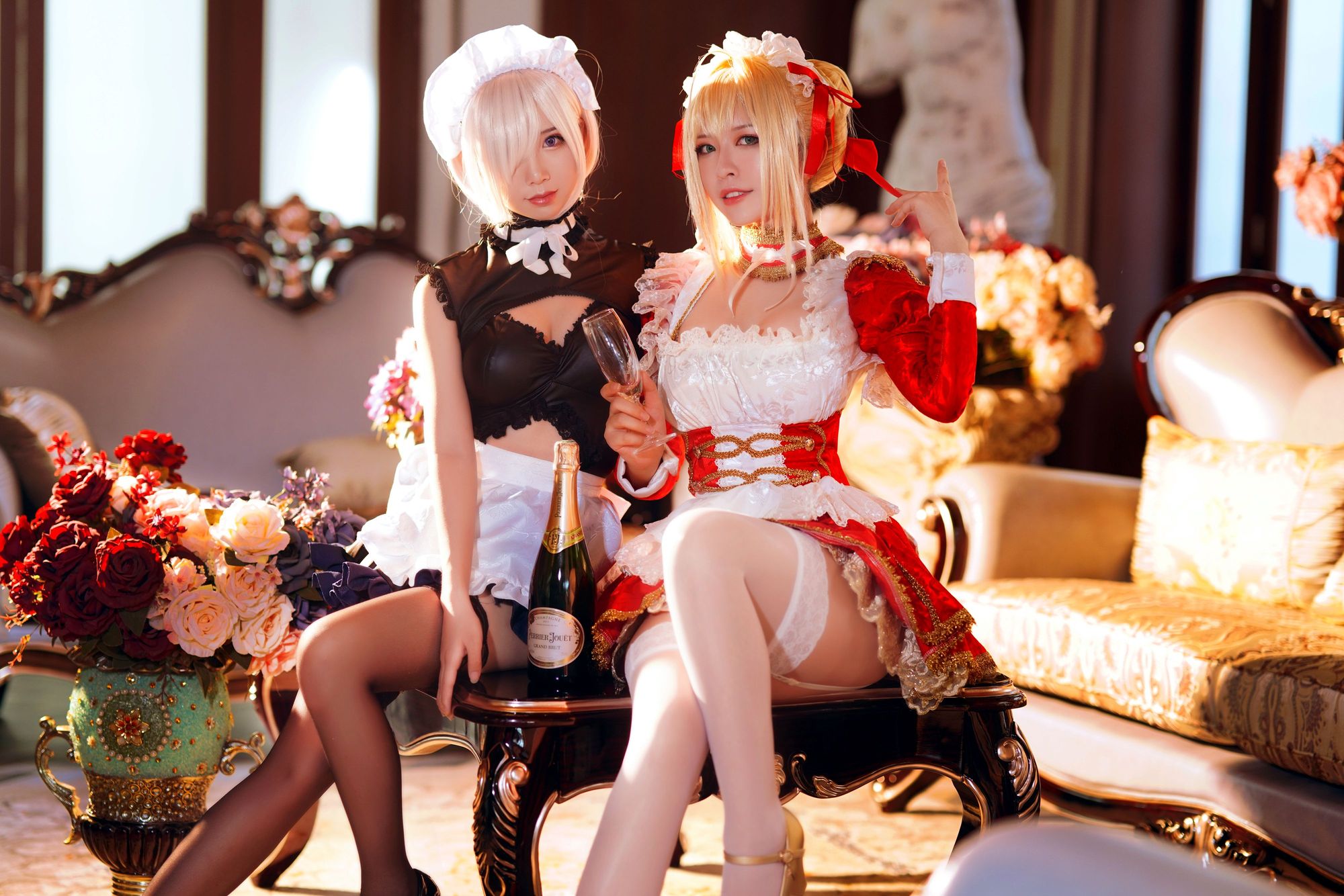 图片[3]-BANBANKO半半子 No.002 Claudius x Kyrielight Maid – 半半子X面饼仙儿（22P） - 图友-图友