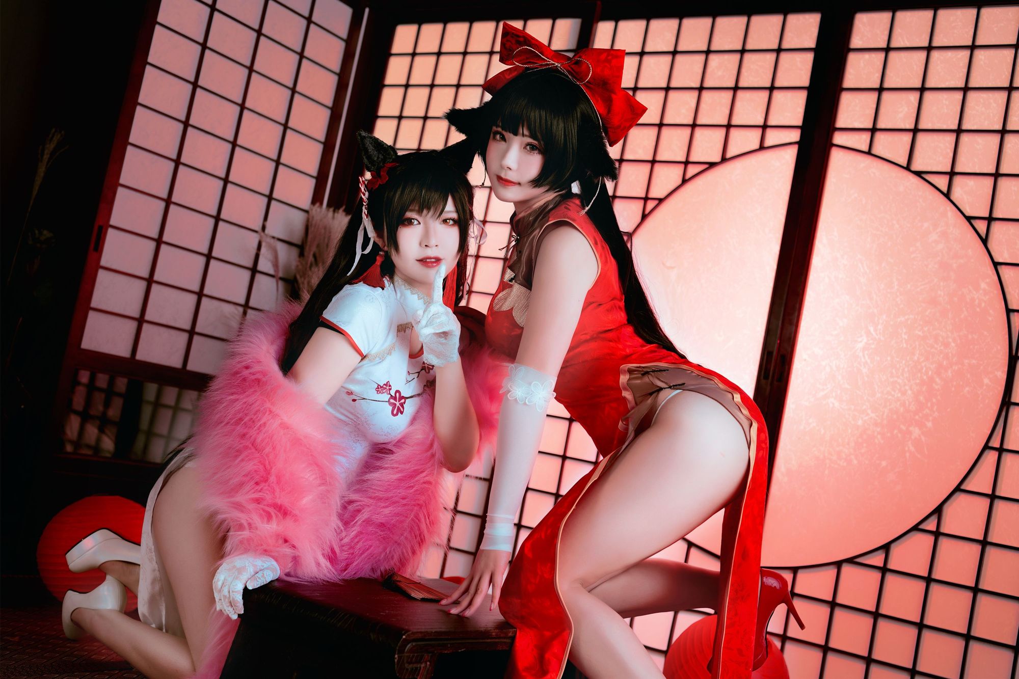 图片[2]-BANBANKO半半子 No.006 愛宕x高雄,チャイナ服 – 半半子 Banbanko、婉Yue（35P） - 图友-图友