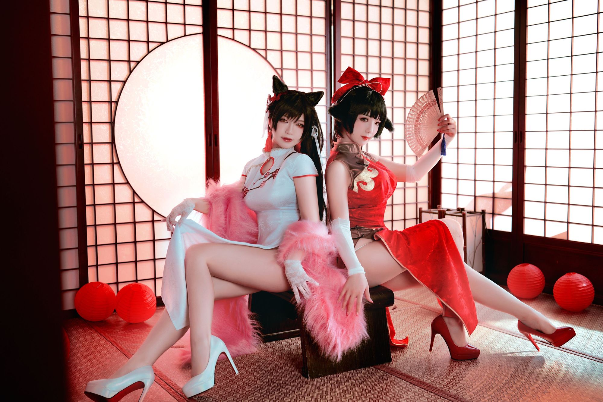 图片[3]-BANBANKO半半子 No.006 愛宕x高雄,チャイナ服 – 半半子 Banbanko、婉Yue（35P） - 图友-图友
