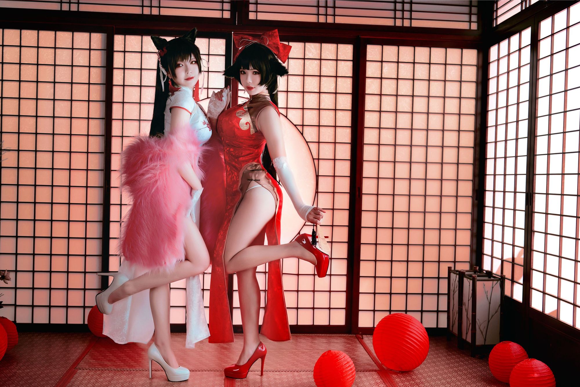 图片[4]-BANBANKO半半子 No.006 愛宕x高雄,チャイナ服 – 半半子 Banbanko、婉Yue（35P） - 图友-图友