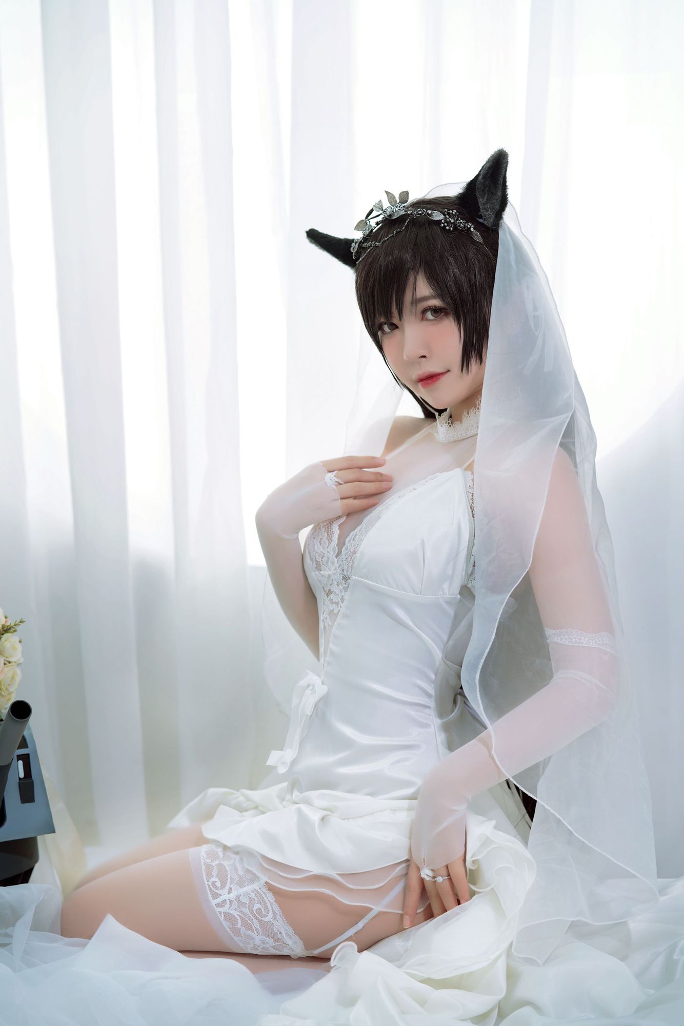 图片[5]-BANBANKO半半子 No.007 愛宕花嫁.白花の誓い（29P） - 图友-图友