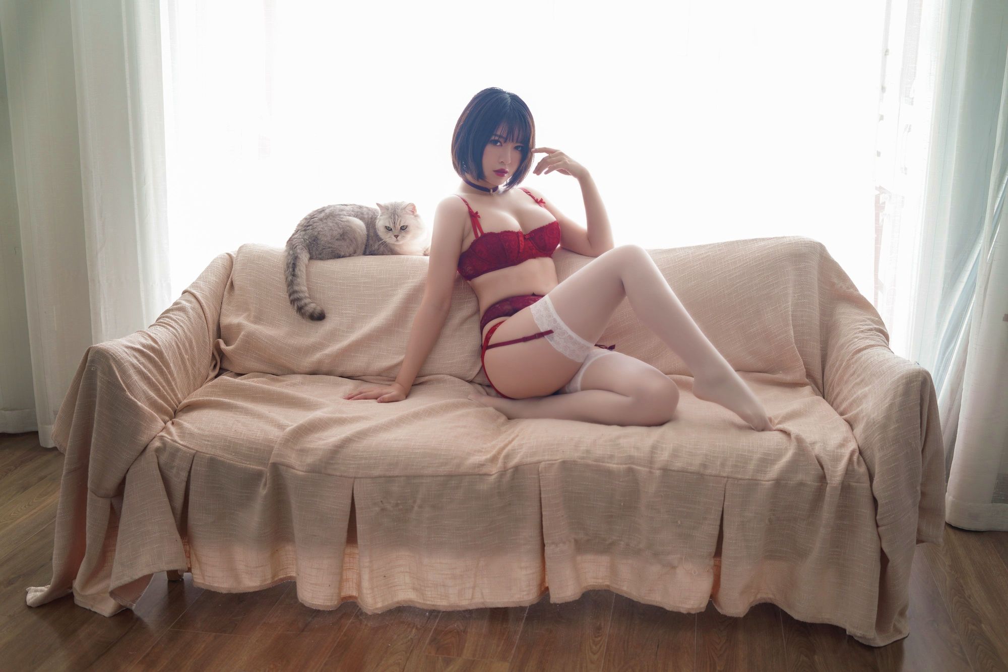BANBANKO半半子 No.009 赤紅 Vol.02（39P） - 图友-图友