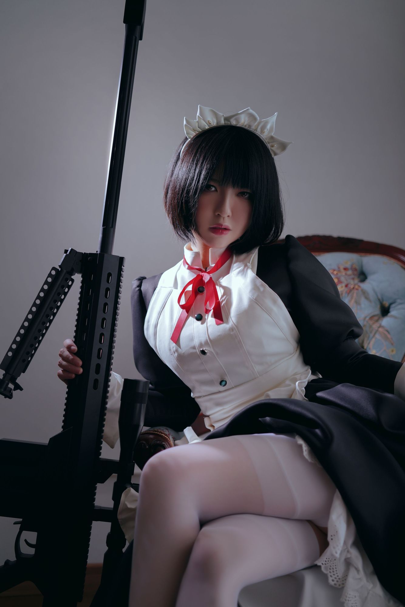 BANBANKO半半子 No.016 嫌パン MAID BANBANKO 女仆（60P） - 图友-图友
