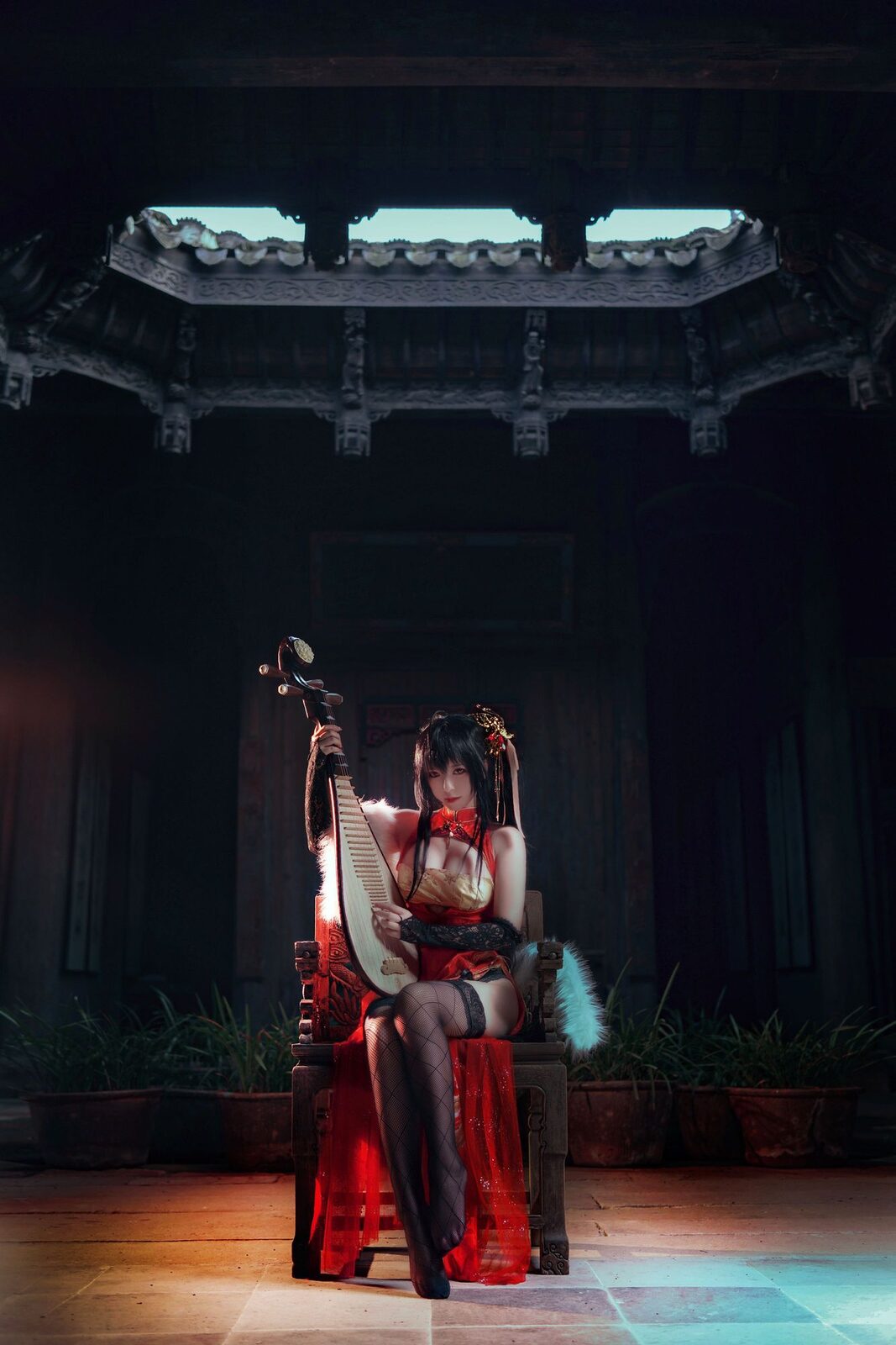 大凤旗袍 - BANBANKO半半子 cosplay 第4张