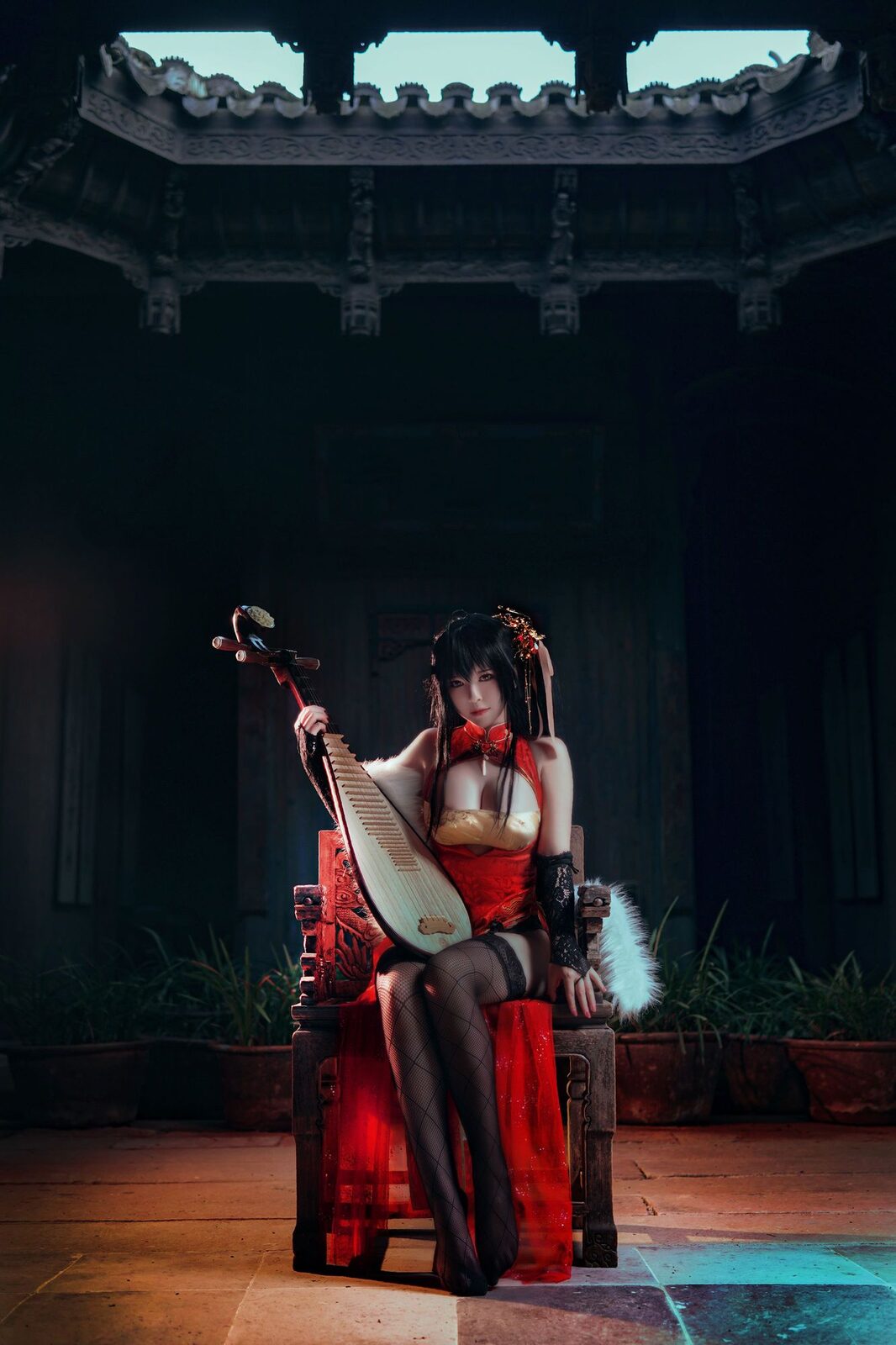大凤旗袍 - BANBANKO半半子 cosplay 第5张