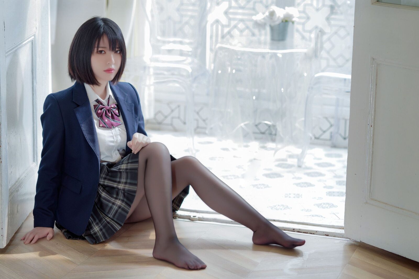 彼女の制服姿が好き - BANBANKO半半子 cosplay 第4张