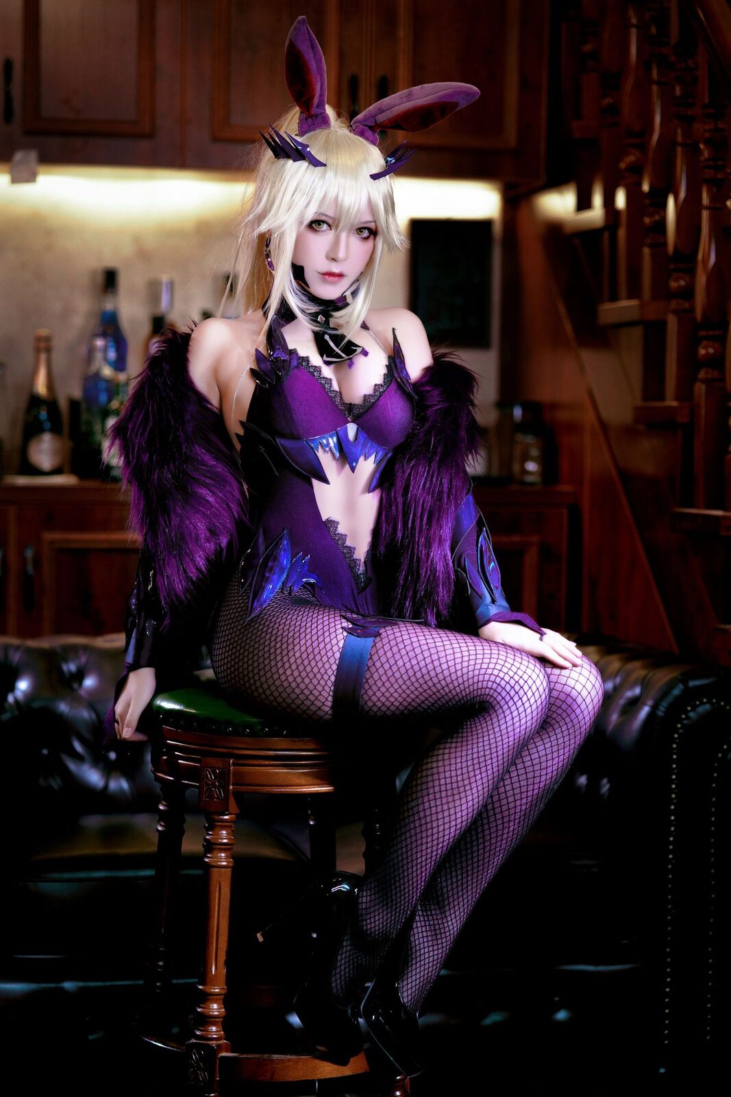 LancerAlter Bunny - BANBANKO半半子 cosplay 第2张