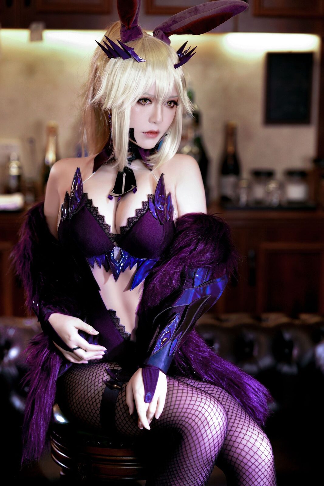 LancerAlter Bunny - BANBANKO半半子 cosplay 第5张