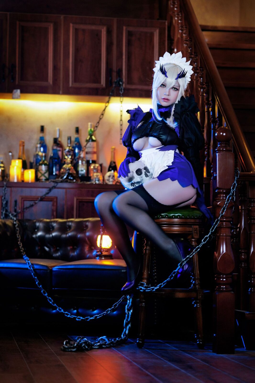 LancerAlter Maid - BANBANKO半半子 cosplay 第2张