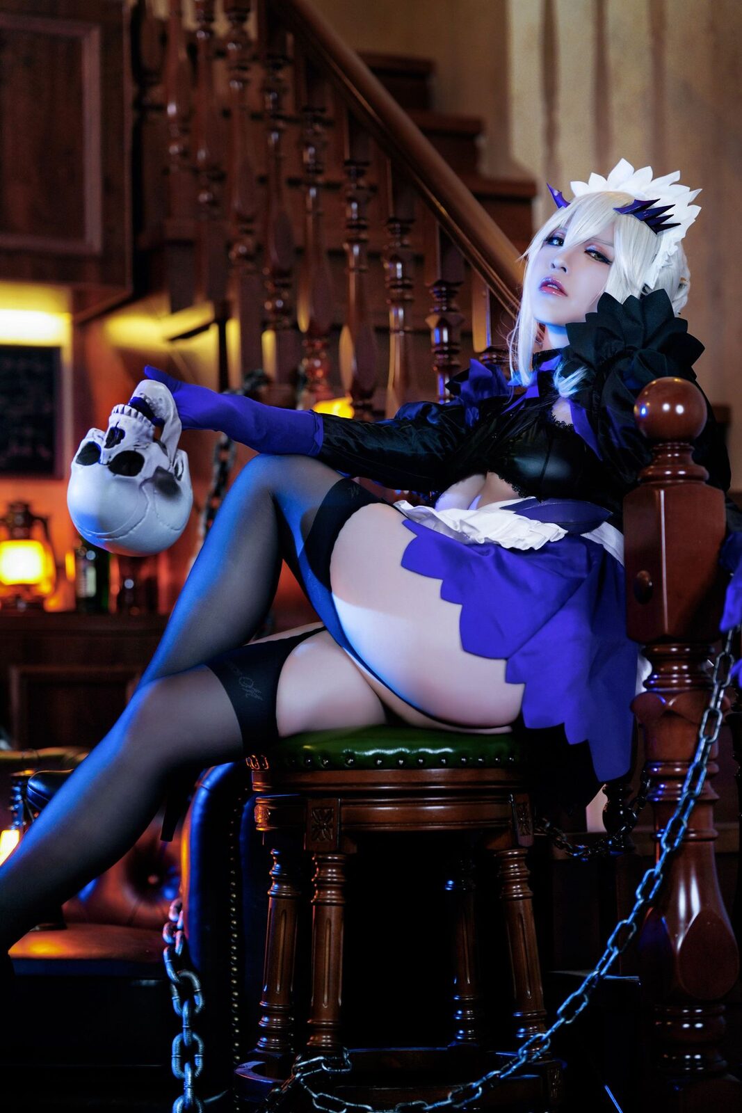 LancerAlter Maid - BANBANKO半半子 cosplay 第3张