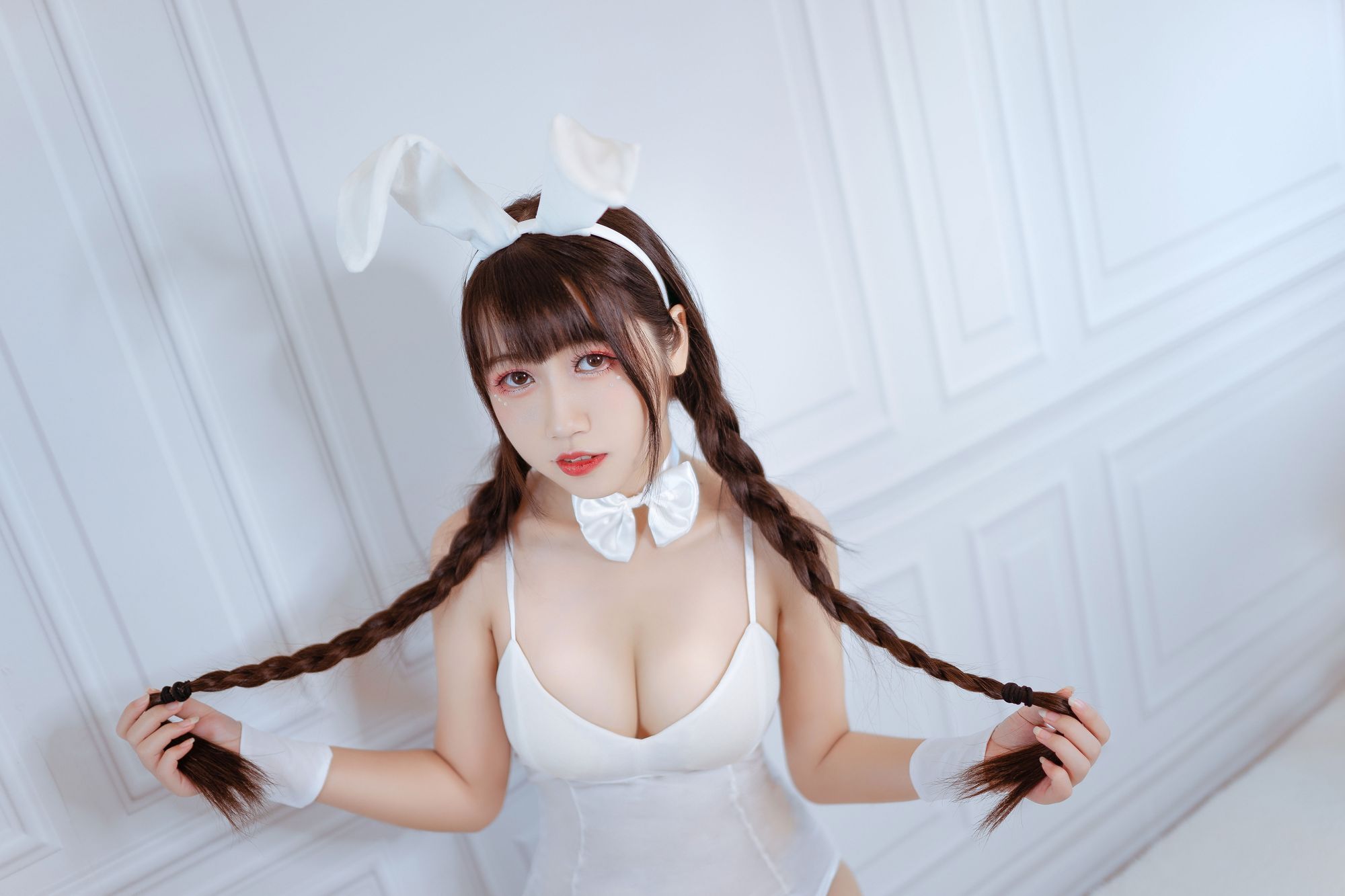 图片[2]-不呆猫 No.002 白色兔女郎（28P） - 图友-图友