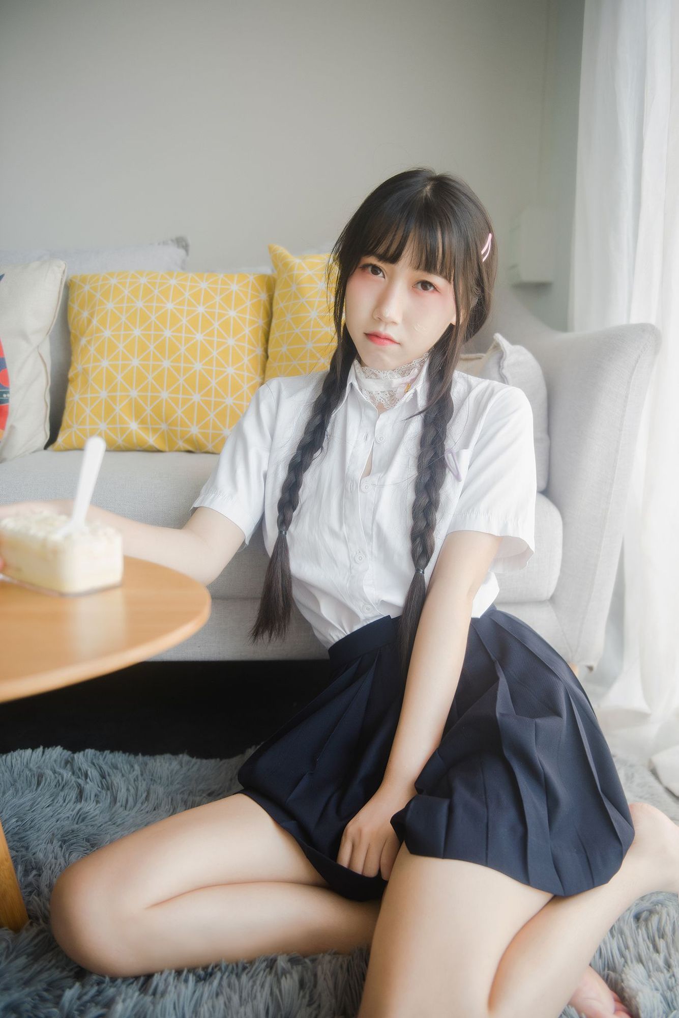 图片[2]-不呆猫 No.017 奶油少女（80P） - 图友-图友