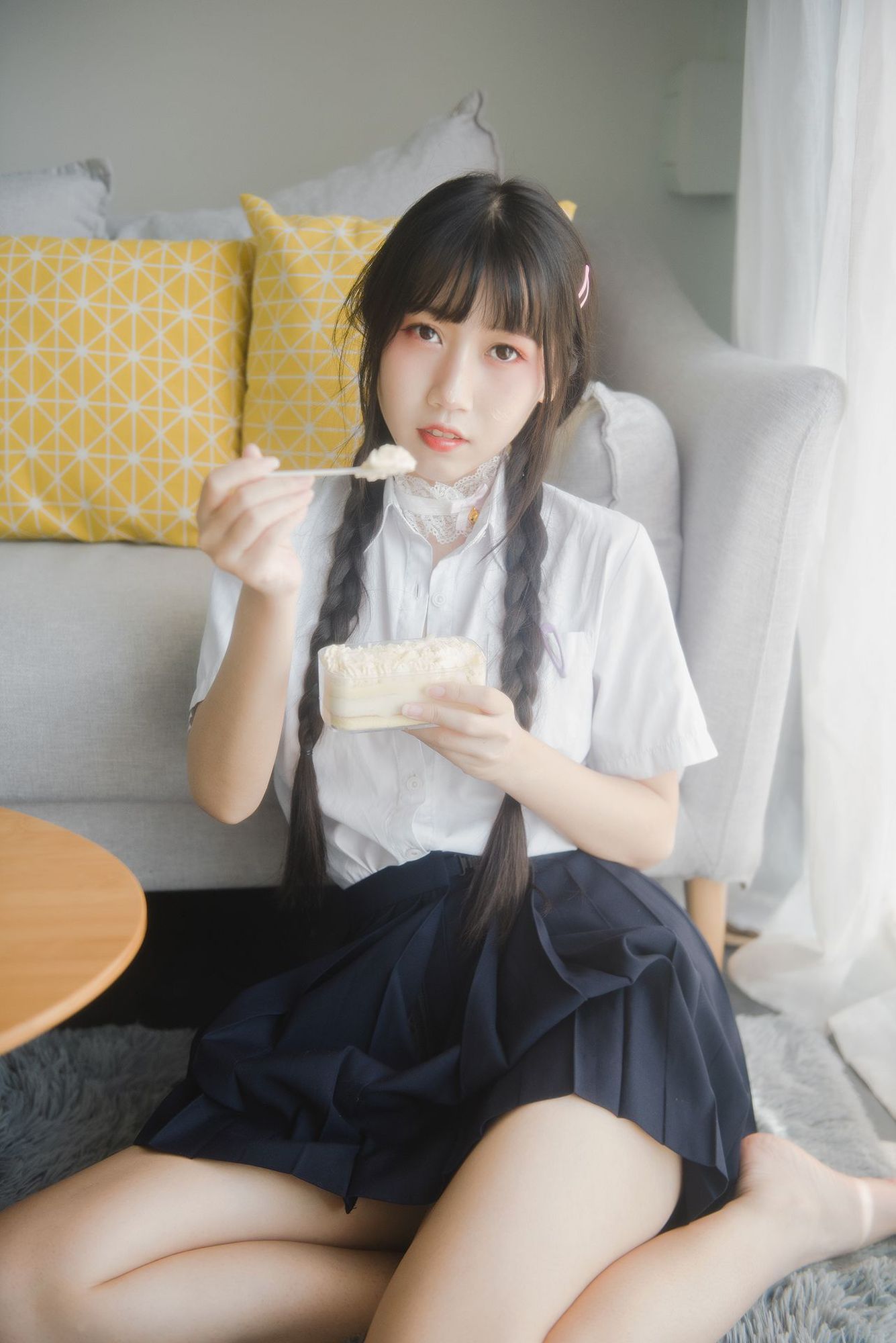 图片[3]-不呆猫 No.017 奶油少女（80P） - 图友-图友