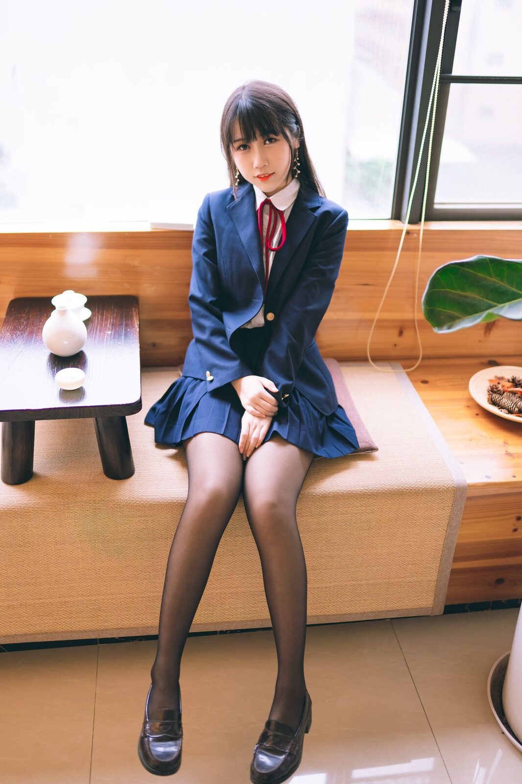 校服JK - 不呆猫 cosplay 第2张