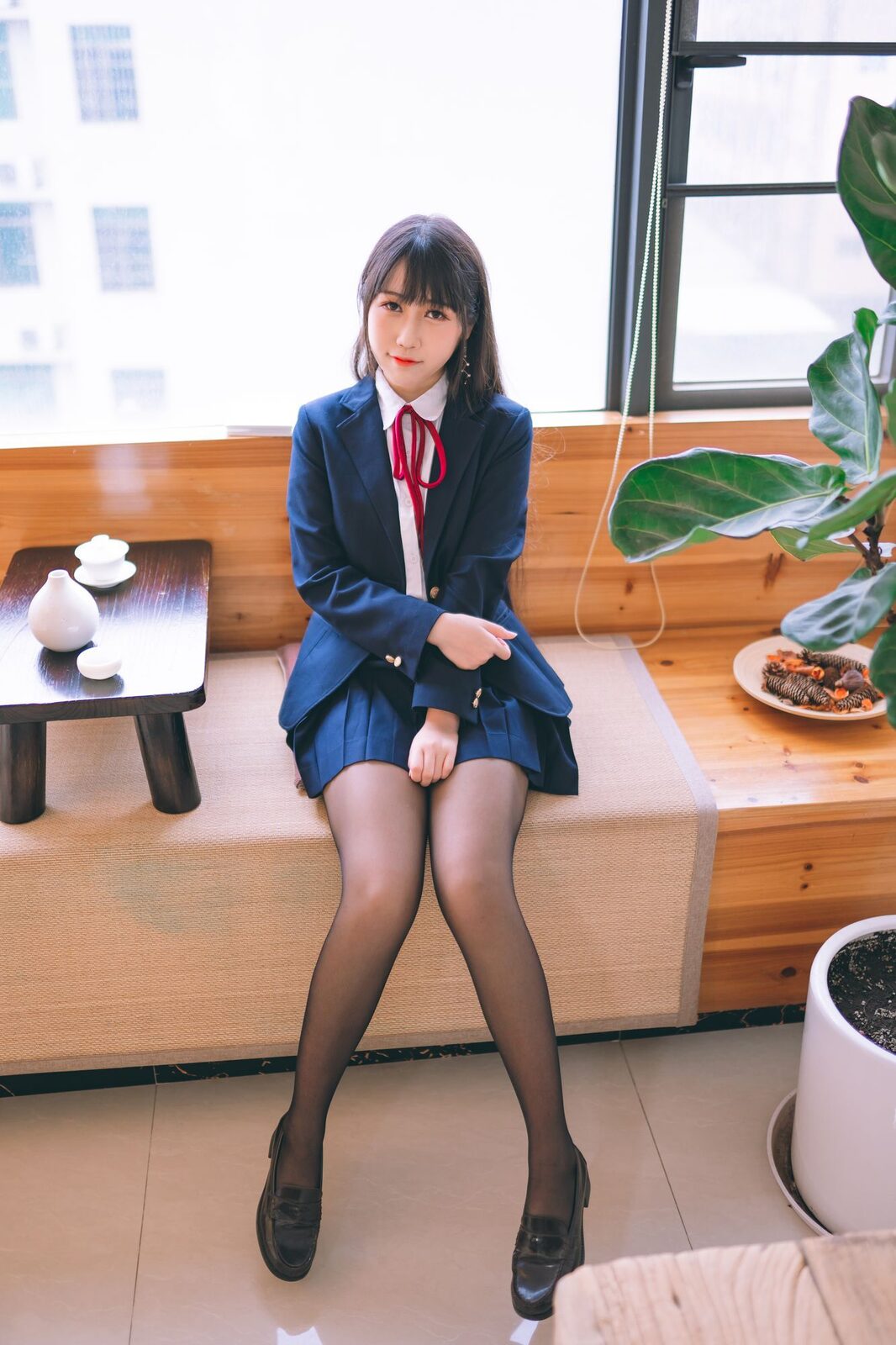校服JK - 不呆猫 cosplay 第3张