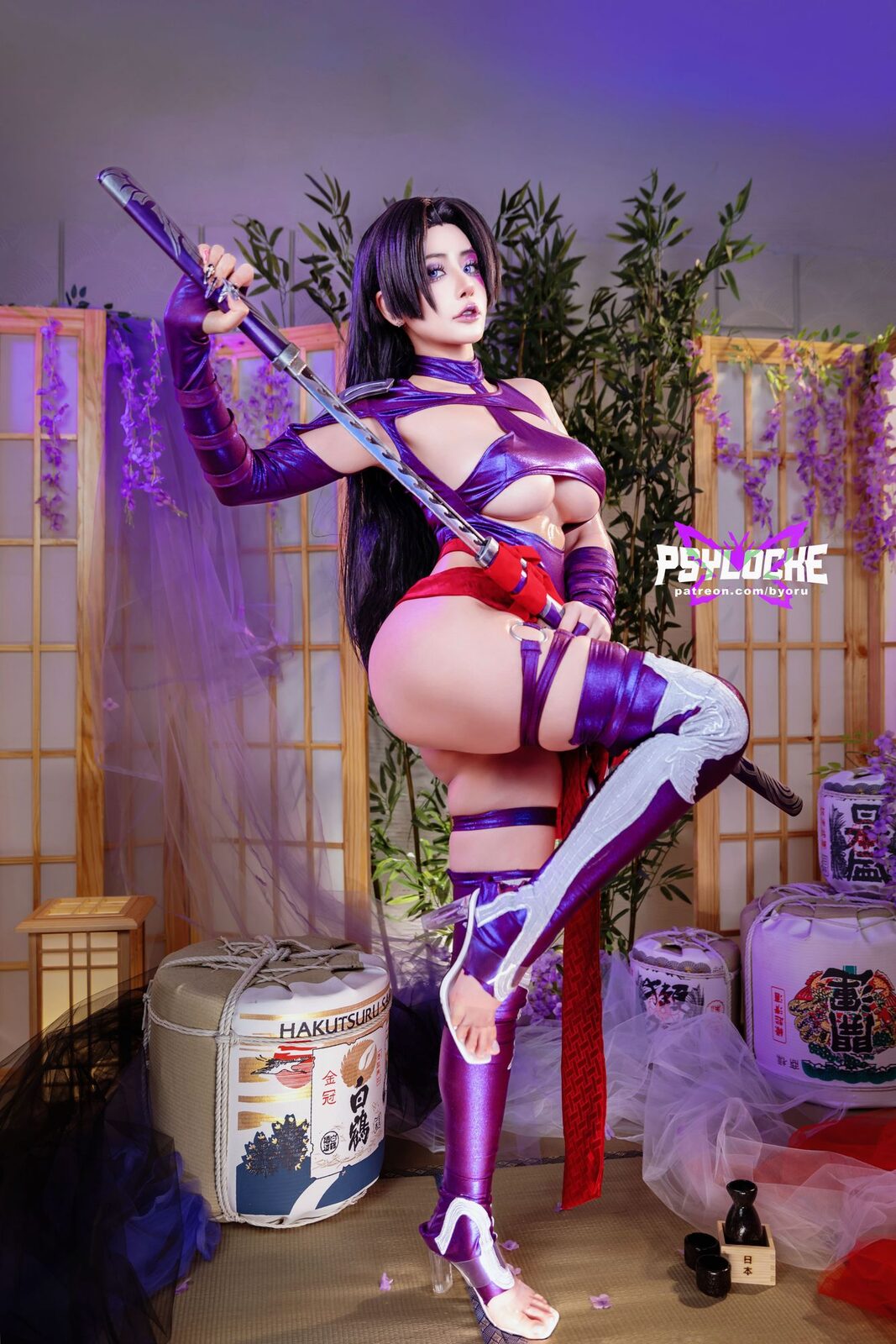 Psylocke - Byoru cosplay 第2张
