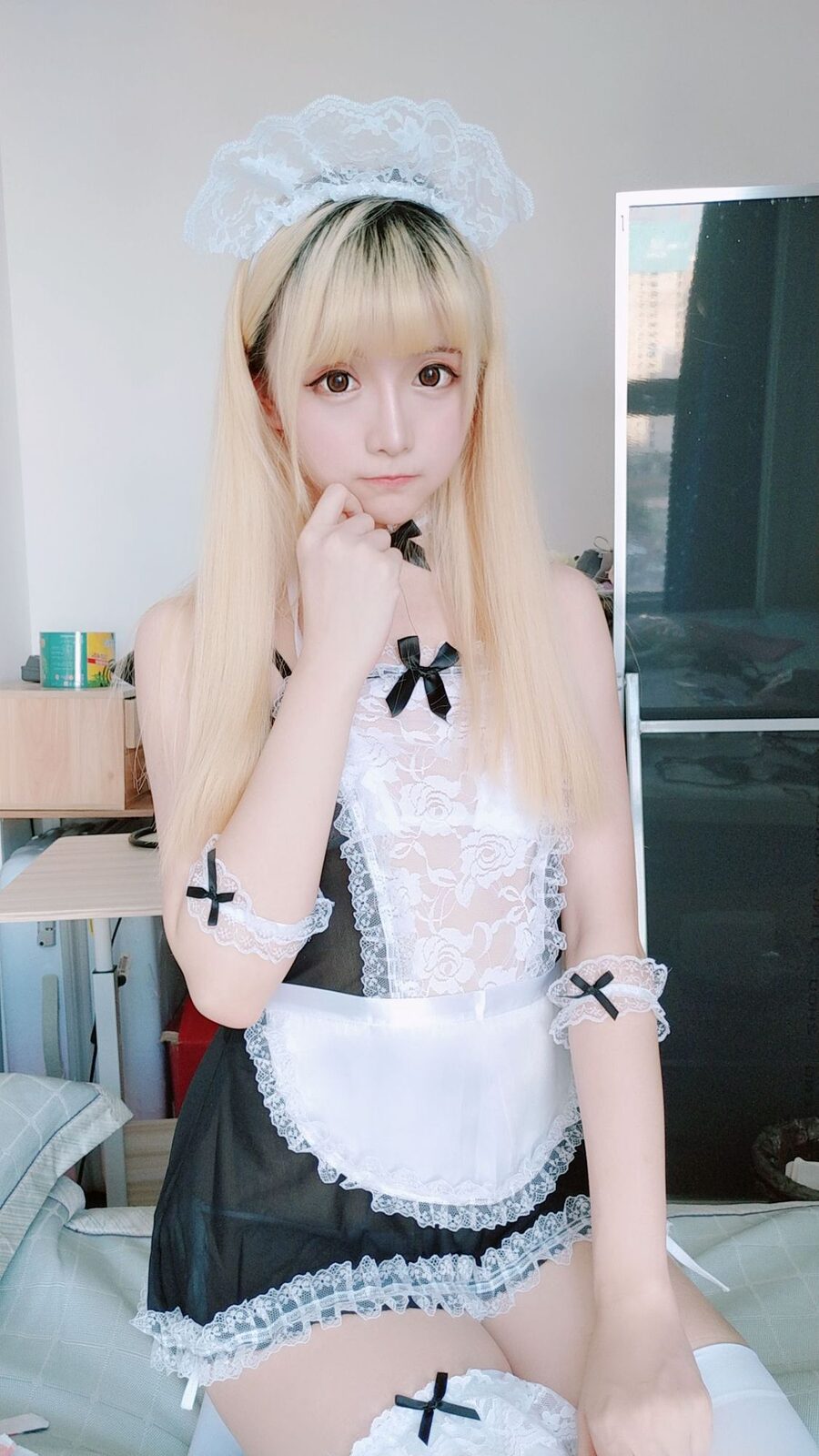 定制 6-29 女仆 - 星之迟迟 cosplay 第2张