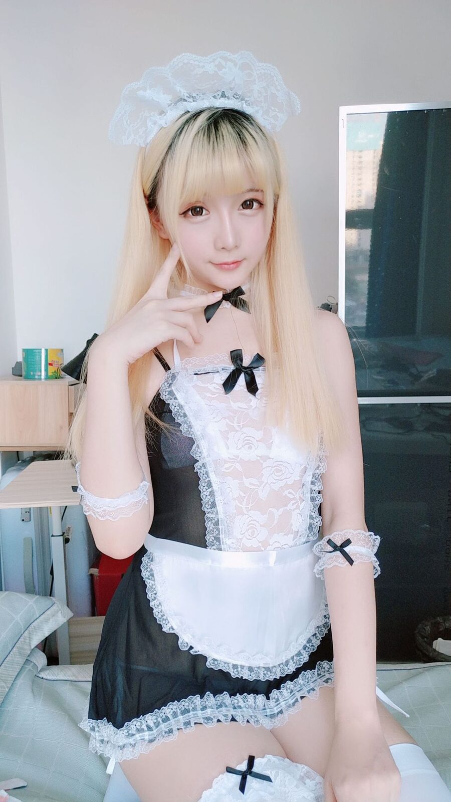 定制 6-29 女仆 - 星之迟迟 cosplay 第3张
