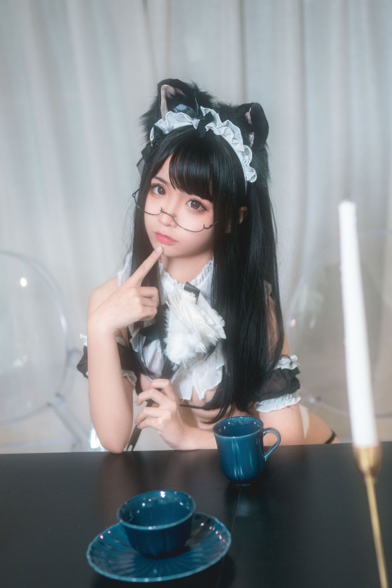 图片[4]-蠢沫沫 No.025 猫耳女仆（43P） - 图友-图友