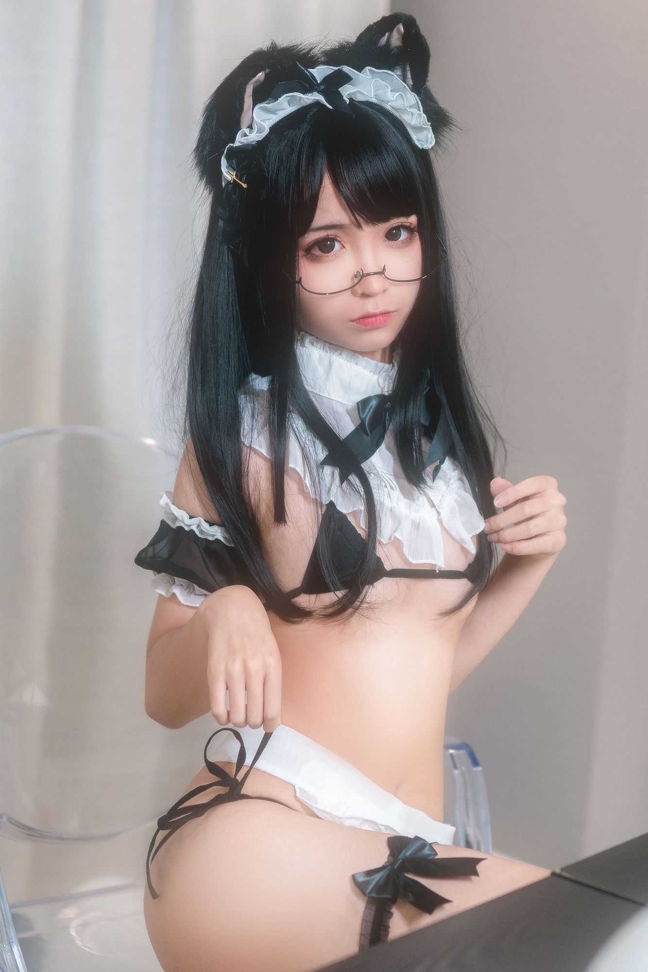 图片[3]-蠢沫沫 No.025 猫耳女仆（43P） - 图友-图友