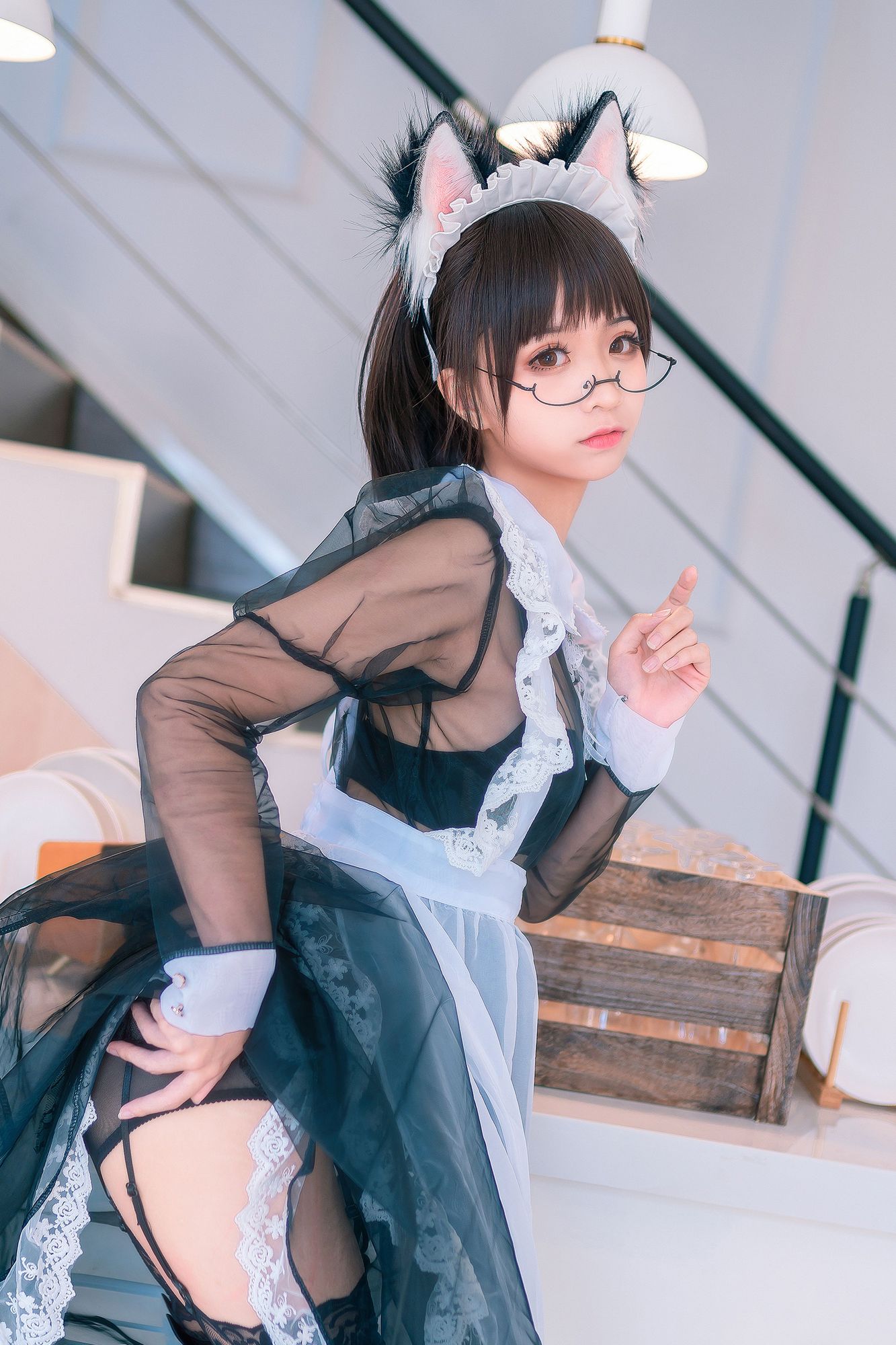 图片[3]-蠢沫沫 No.027 女仆萝莉（41P） - 图友-图友