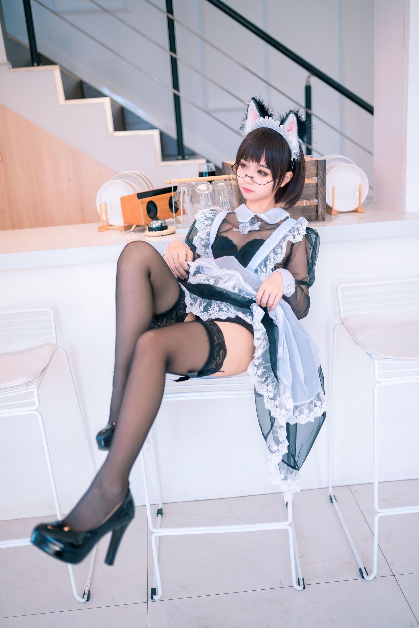 图片[4]-蠢沫沫 No.027 女仆萝莉（41P） - 图友-图友