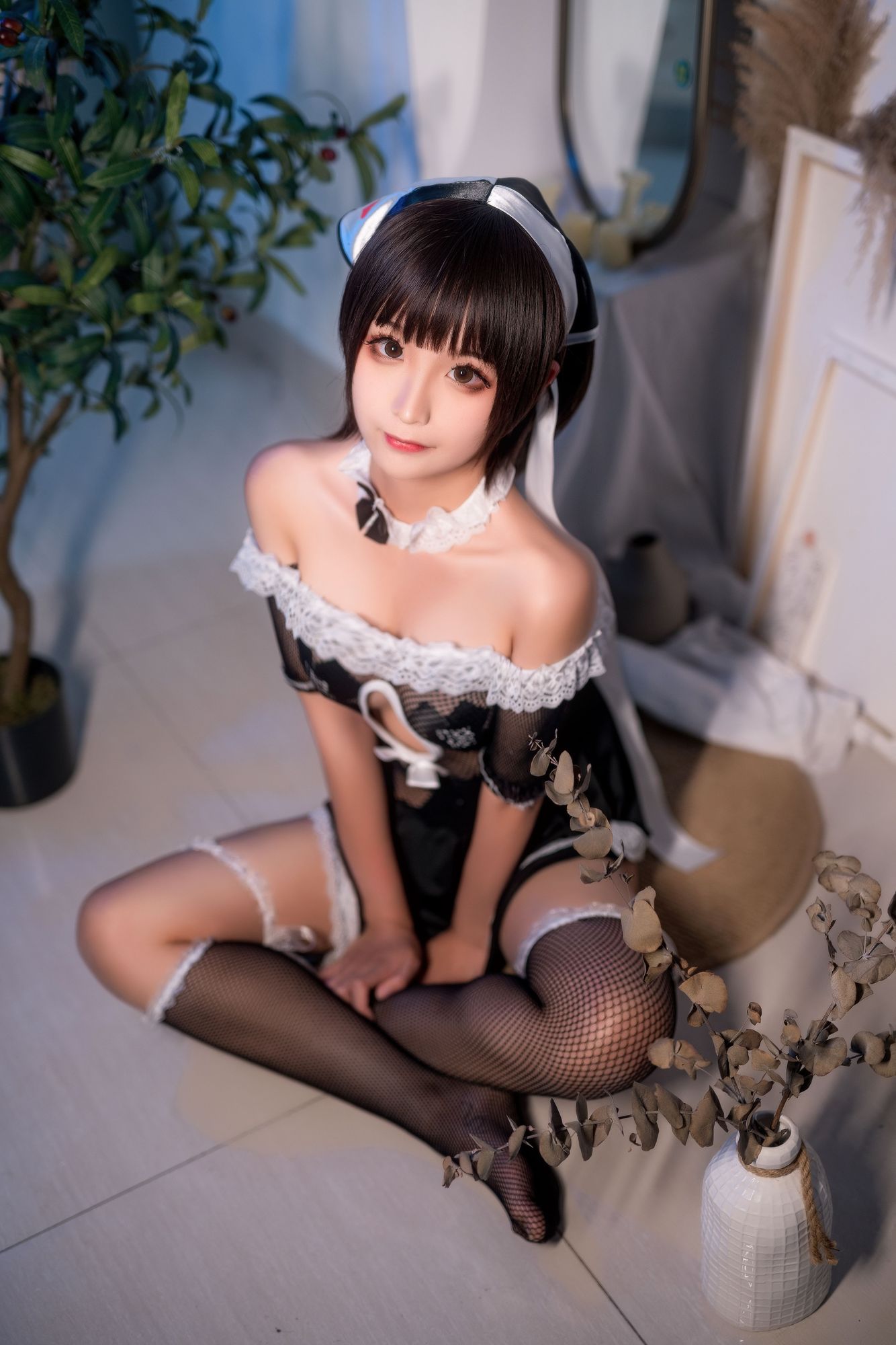 图片[4]-蠢沫沫 No.051 黑白女仆（37P） - 图友-图友