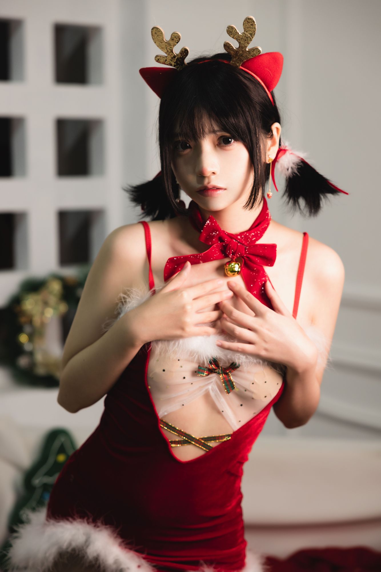 图片[3]-疯猫ss.004 No.105 圣诞套图（30P） - 图友-图友