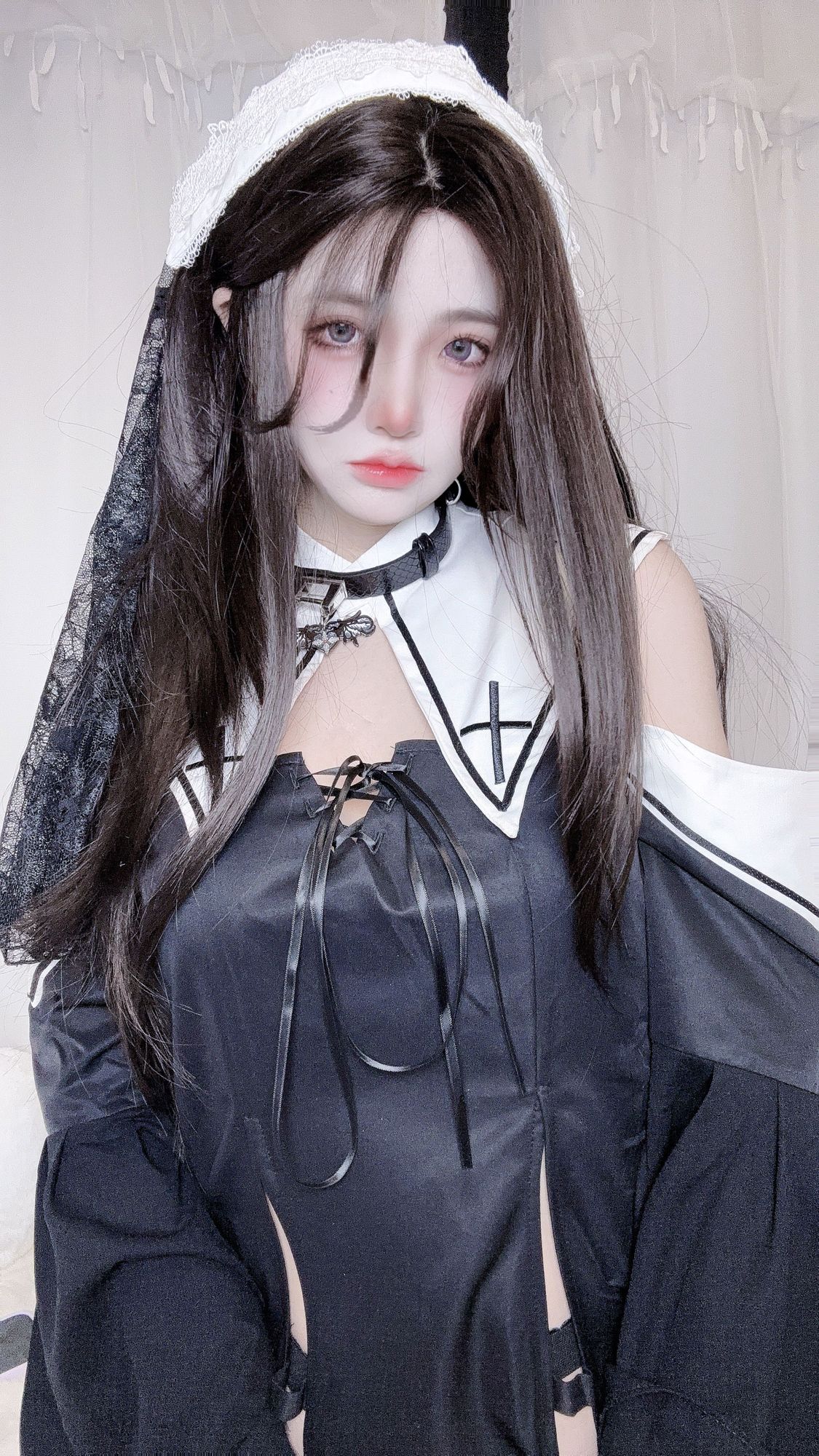 图片[3]-疯猫ss.004 No.117 修女自拍（21P） - 图友-图友
