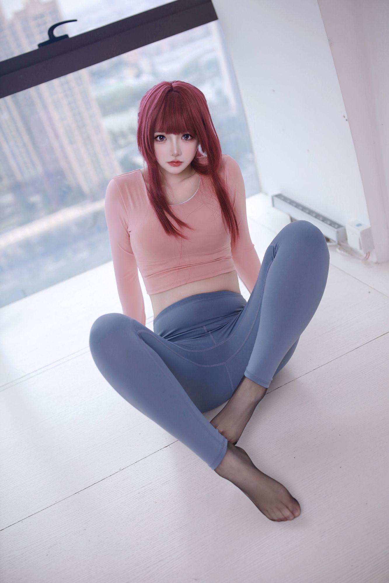 疯猫ss.004 No.118 [Fantia] 2024年02月订阅 瑜伽服 卡芙卡（58P） - 图友-图友