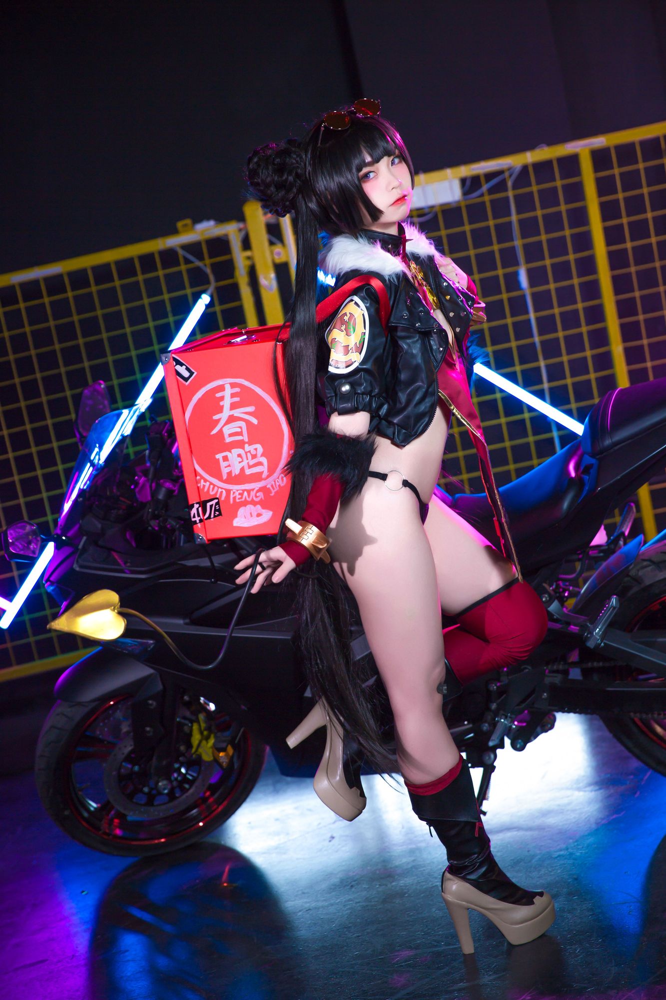 G44不会受伤 No.009 春鹏饺子外卖小妹（24P）-图友
